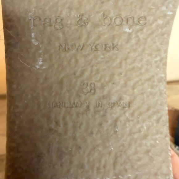 Rag & Bone Women's August Espadrille Wedge Platform Sandals size 38 - Picture 7 of 7